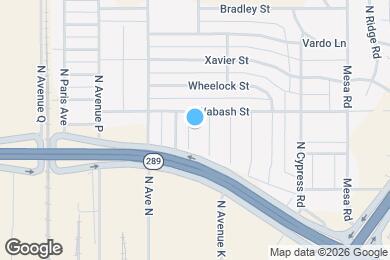 Map image of the property - 2114 N. Ave. L-B