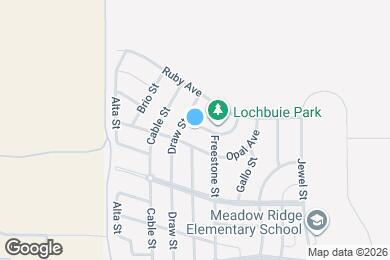Map image of the property - 1958 Ruby Ct