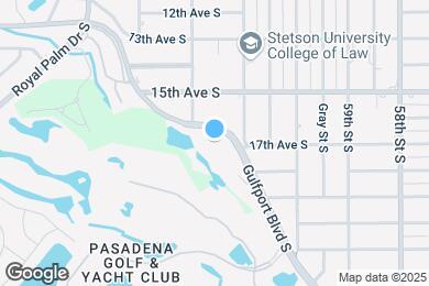 Map image of the property - 6150 Gulfport Blvd S