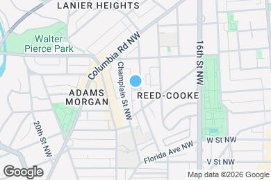 Map image of the property - 2432 Ontario Rd NW