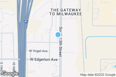 Map image of the property - 4961 S 13th St