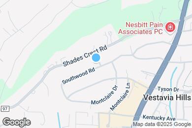 Map image of the property - 1880 Montclaire Ln