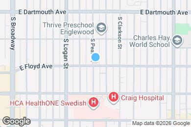 Map image of the property - 625 E Floyd Ave