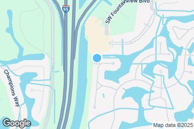 Map image of the property - 660 SW Treasure Cove