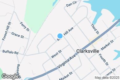 Map image of the property - 601 Rose Hill Ave