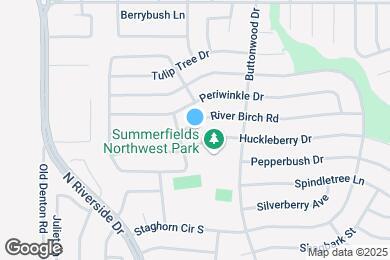 Map image of the property - 3912 River Birch Rd