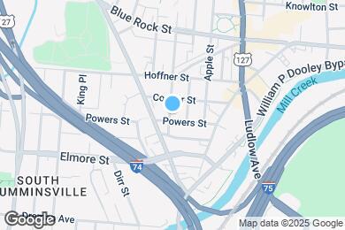 Map image of the property - 1644 Powers St