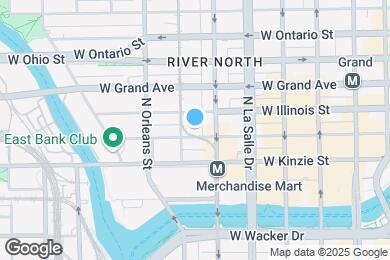 Map image of the property - 222 W Hubbard St