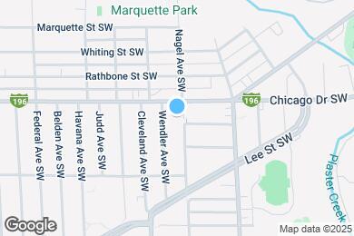 Map image of the property - 1621 Nagel Ave SW