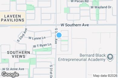 Map image of the property - 6114 S 30th Ln