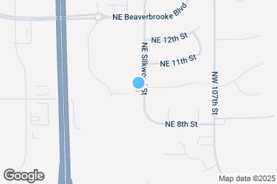 Map image of the property - 916 NE Silkwood St