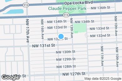 Map image of the property - 1360-nw132 NW 132nd St