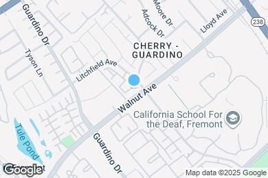 Map image of the property - 874 Cherry Glen Cir
