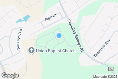 Map image of the property - 204 Stonefence Dr