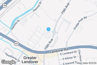 Map image of the property - 7206 Clagett Dr
