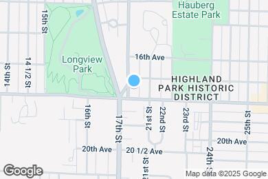 Map image of the property - 1719 20th St