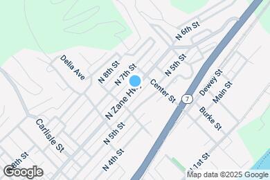 Map image of the property - 428 N Zane Hwy