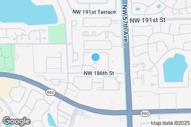 Map image of the property - 6175 NW 186th St