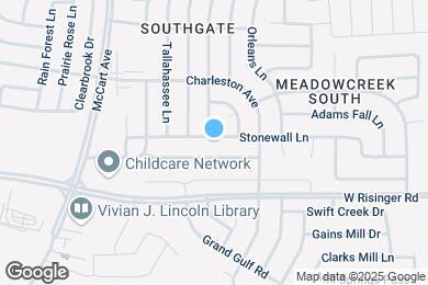 Map image of the property - 3117 Stonewall Ln