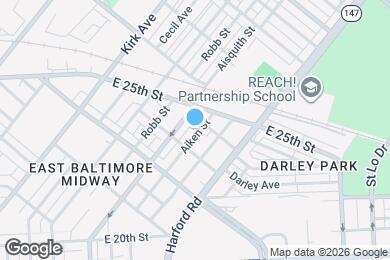 Map image of the property - 2322 Aiken St