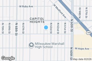 Map image of the property - 4320 N 64th St