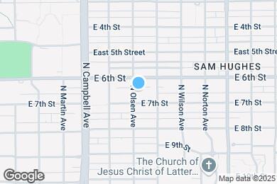 Map image of the property - 422 N Olsen Ave