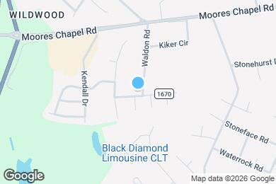 Map image of the property - 1334 Waldon Rd