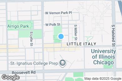 Map image of the property - 1050 S Aberdeen St