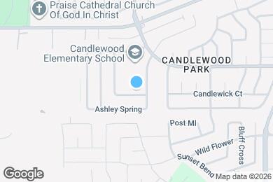 Map image of the property - 6139 Candletree
