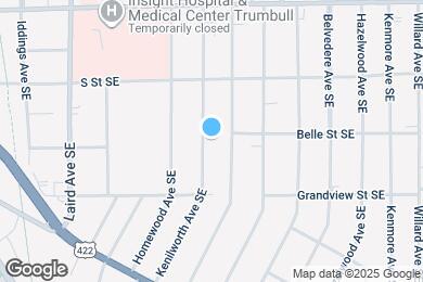 Map image of the property - 429 Kenilworth Ave SE
