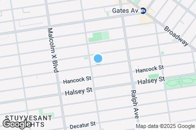 Map image of the property - 799 Jefferson Ave
