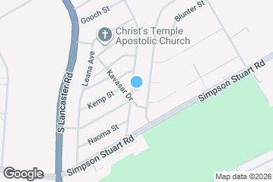 Map image of the property - 6428 Teague Dr