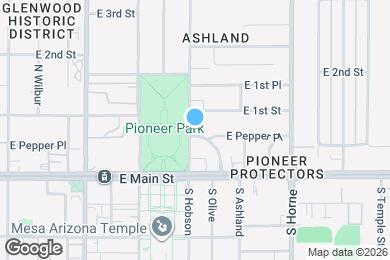 Map image of the property - 61 N Hobson