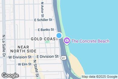 Map image of the property - 1355 N Lake Shore Dr
