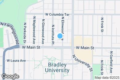 Map image of the property - 1017 N Elmwood Ave