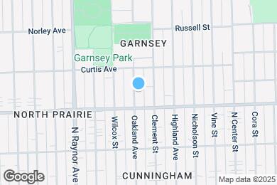Map image of the property - 1208 Oakland Ave