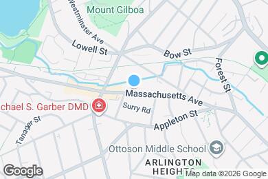 Map image of the property - 1289 Massachusetts Ave