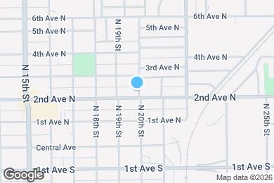 Map image of the property - 1930 2nd Ave N