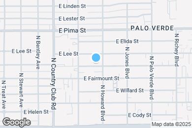 Map image of the property - 3243 E Camden St