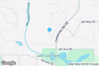 Map image of the property - 6102 Carmel Ln SE