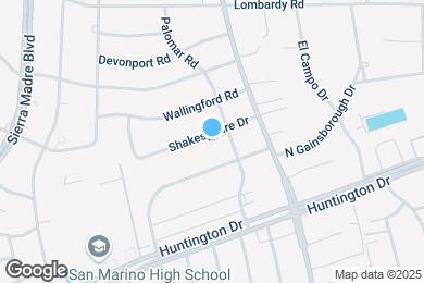Map image of the property - 2900 Shakespeare Dr