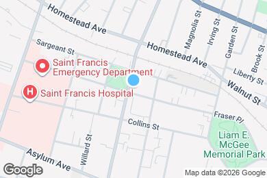 Map image of the property - 270 Sigourney St