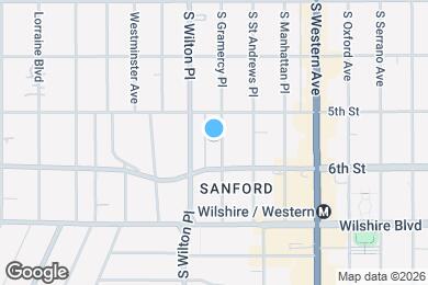 Map image of the property - St. Moritz Apartments