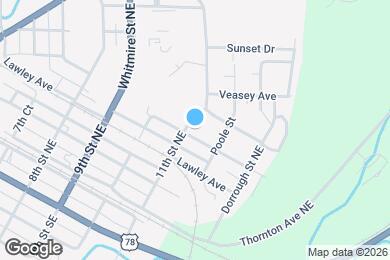 Map image of the property - 8404 Thomas Ave