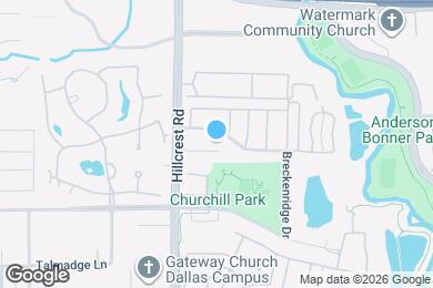 Map image of the property - 6908 Hill Park Dr