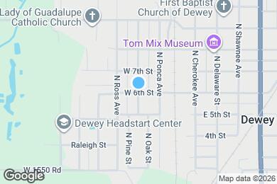 Map image of the property - 2026 Pawnee Ave