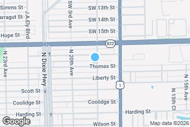 Map image of the property - 1903 Thomas St