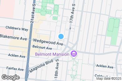 Map image of the property - 1706 18th Ave S