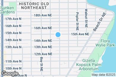 Map image of the property - 1400 Locust St NE