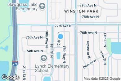 Map image of the property - 7537 17th Ln N
